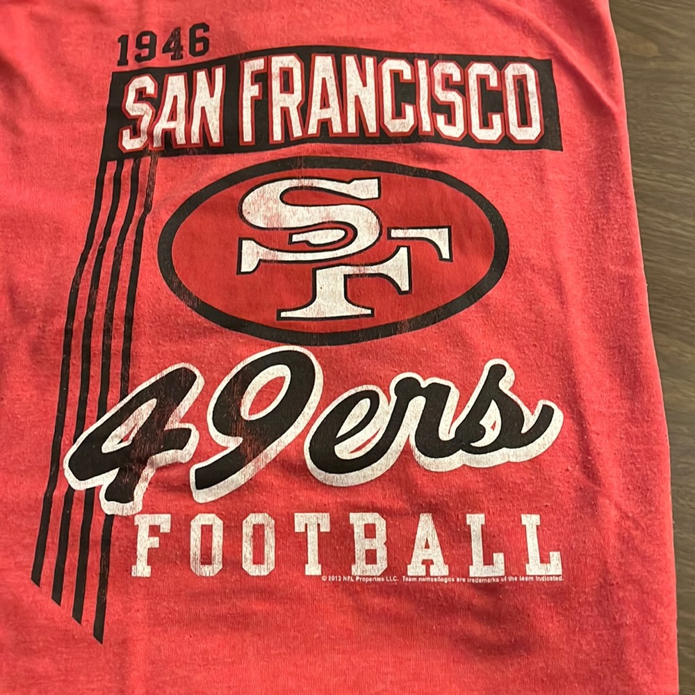 Junk Food San Francisco 49ers Retro 1946 tshirt